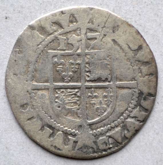 Elizabeth 1 England 1558-1603 Silver Half Groat