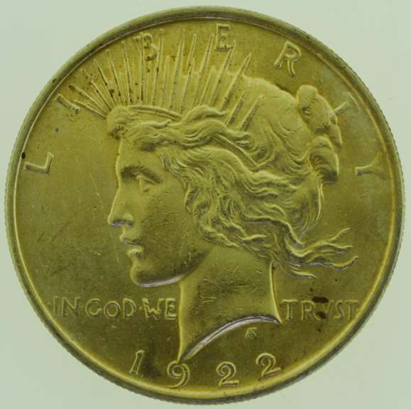 1922 Peace Silver Dollar $1 US Coin