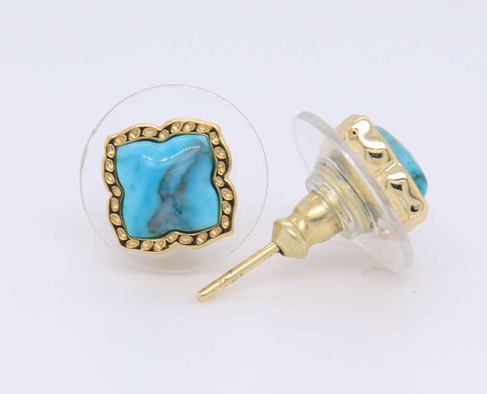 Kendra Scott Mallory Gold Stud Earrings