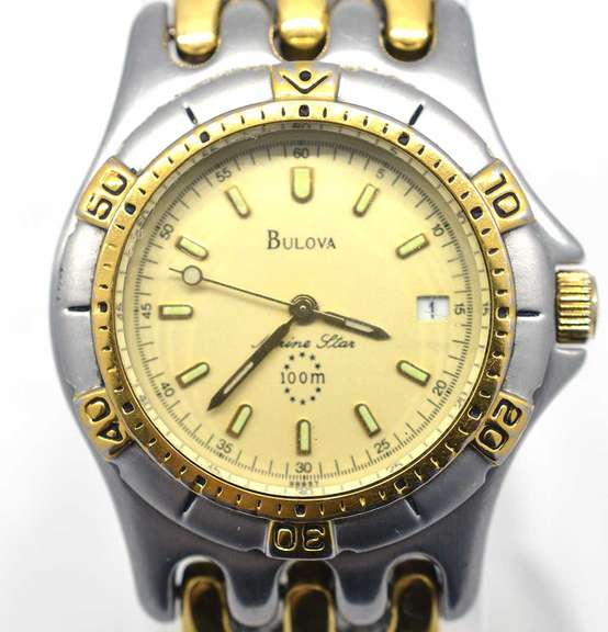 Bulova Ivory Dial, Pre-Owned.