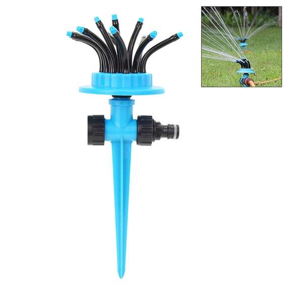 360 Degree Rotating Water Sprinkler Garden Lawn Hose