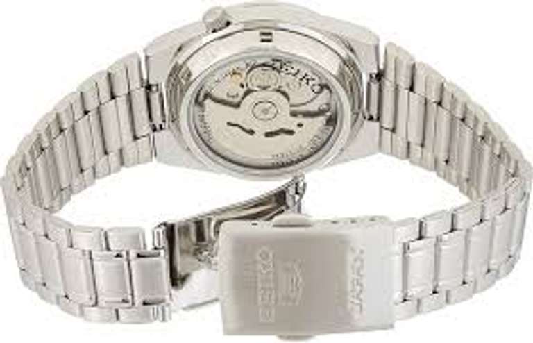 Seiko Black Dial Arabic Numbers Automatic, New In Box.