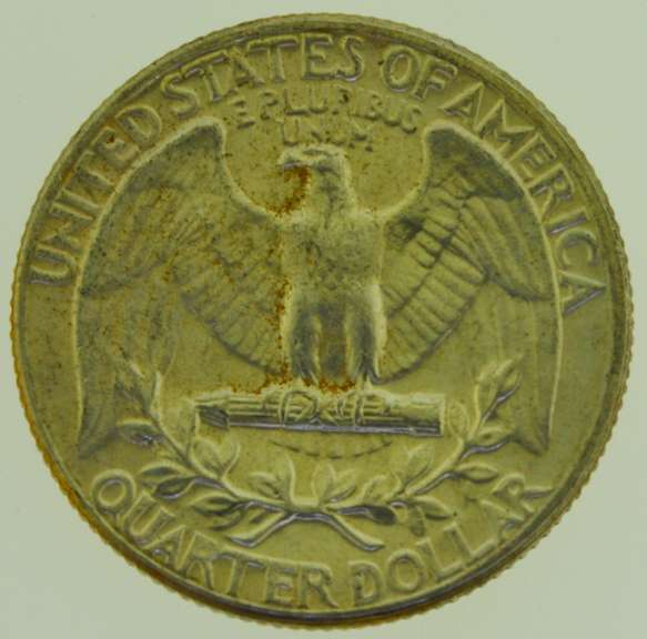 1964 Washington Silver Quarter lot of Two 25C US Coin