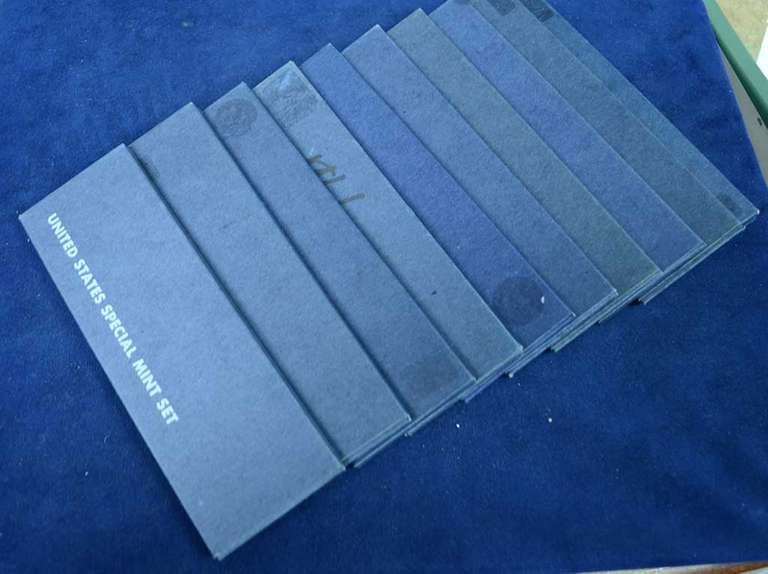 Lot Of 10 1966 Special Mint Sets.