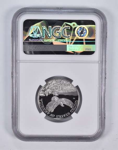 PF70 UCAM 2000-W $50 American 1/2 Oz. .999 Fine Platinum Eagle NGC