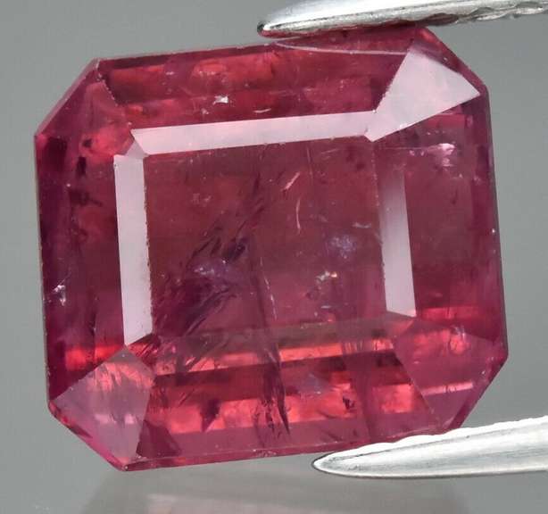 Top color 4.24ct padparadscha pink high fire Tourmaline