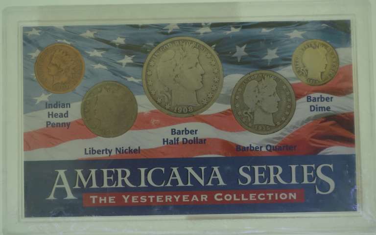 Americana Series The Yesteryear Collection 1900's Coin Collection
