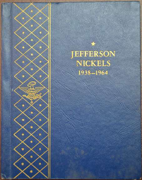 Complete Whitman Jefferson Nickel Album 1938-1964