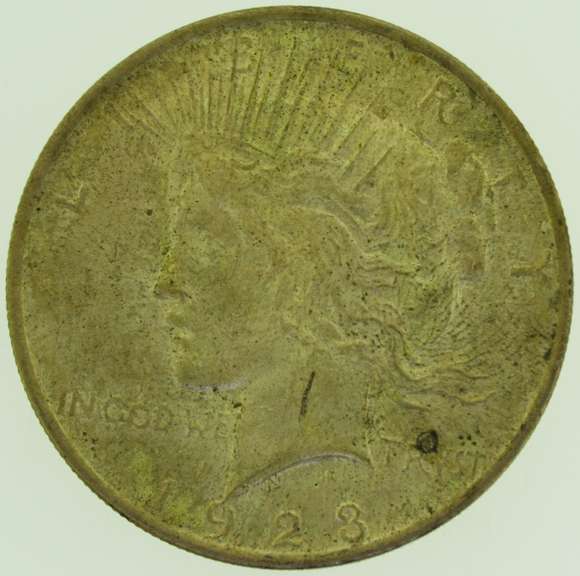 1923 Peace Silver Dollar $1 US Coin