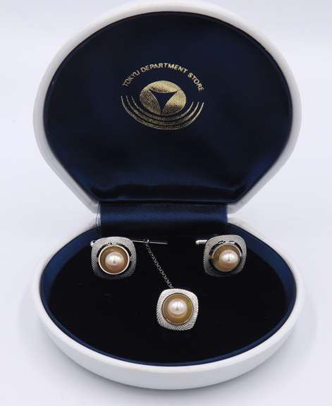 Set of Cufflinks Sun Eagle