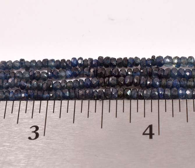 Spectacular Beaded Sapphire Bracelet in 18K Yellow Gold