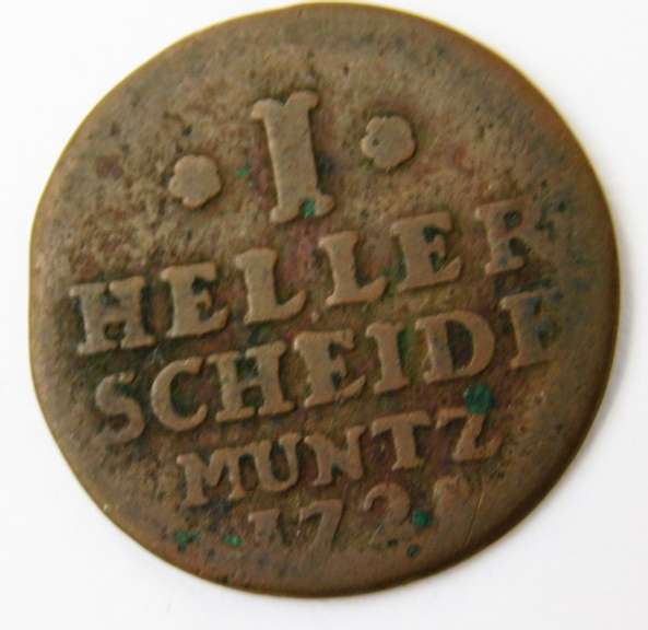 1728 I Heller Austria Coin