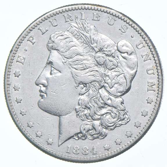1884-S Morgan Silver Dollar