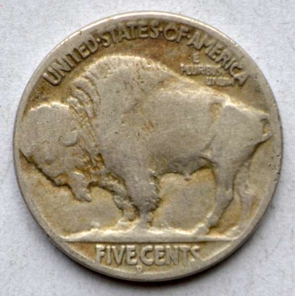 1918 D Buffalo Nickel