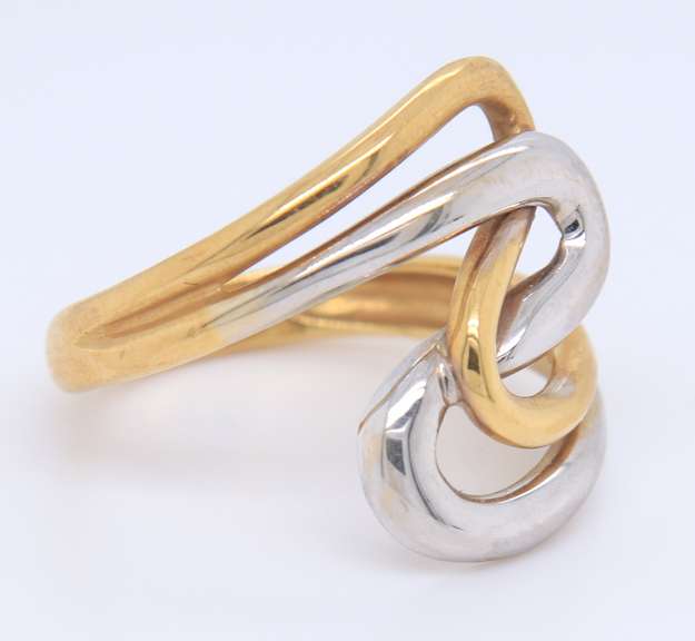 Fantastic 18kt Two Tone Ring