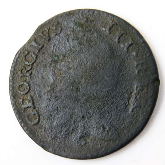 Rare 1782 Irish Harp Coin