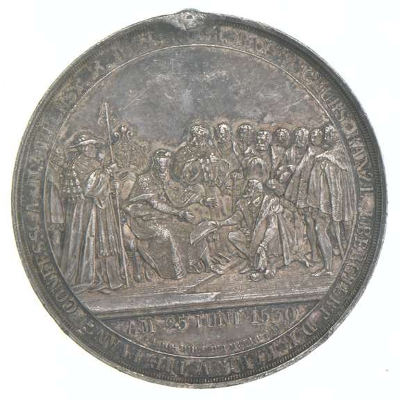 1830 3rd Jubilee Celebration Of The Augsburg Confession Medal