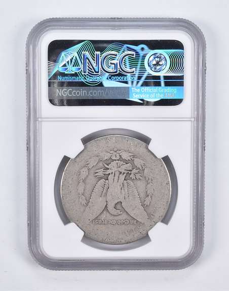 Poor 1 1884-O Morgan Silver Dollar CAC NGC