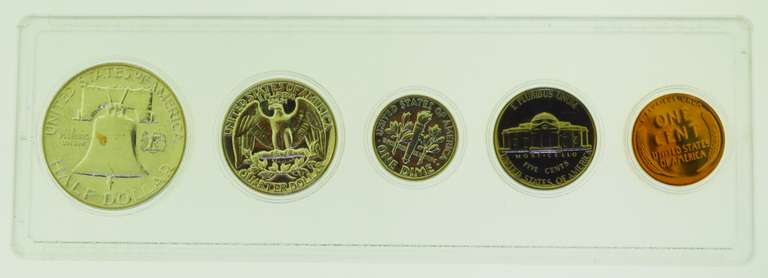 1956 US Silver Proof Set in Capital Plastics Holder