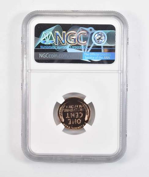 PF69 RD 1957 Lincoln Wheat Cent - Graded NGC