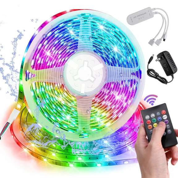 16.4ft RGB 3528 Bluetooth Led Strip Lights
