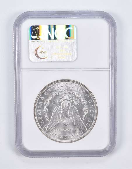 MS64 1887 Morgan Silver Dollar NGC