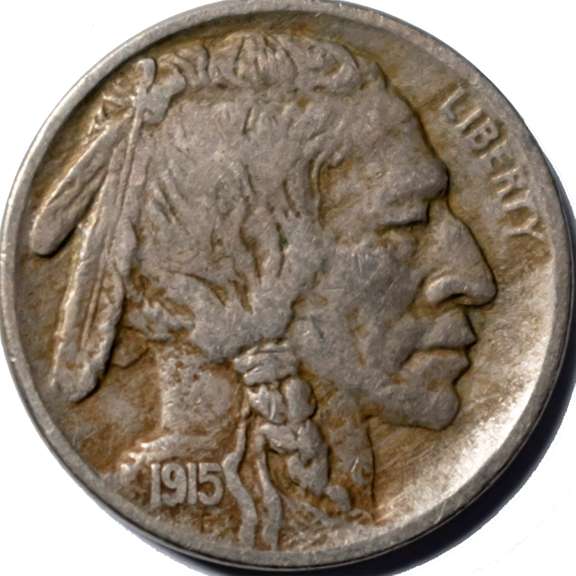 1915 Sharp Buffalo Nickel
