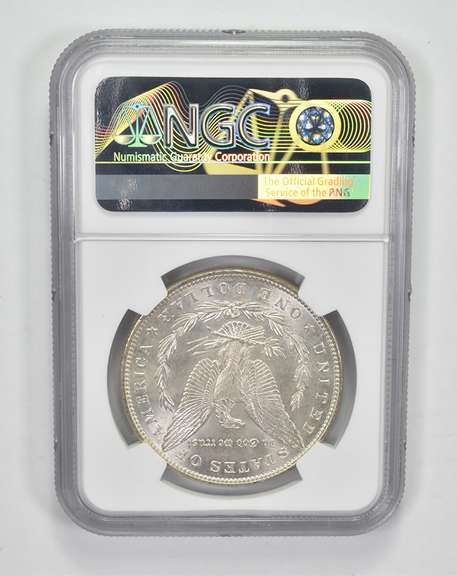MS64 1887 Morgan Silver Dollar Top 100 VAM-12A DDO Gator & Clash NGC