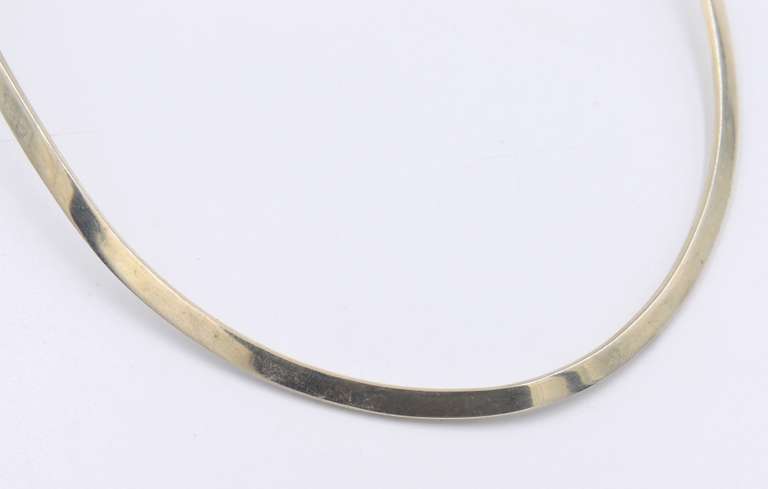 925 Sterling Silver Choker Necklace