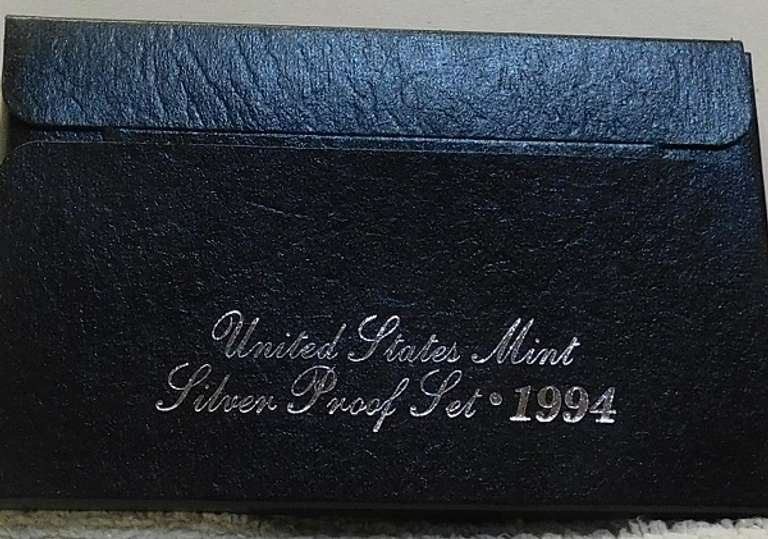 1994 Silver PROOF Set 90% OGP