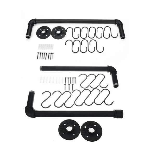 Wall Hanging Rail Rack Kitchen Utensil Wall Mounted