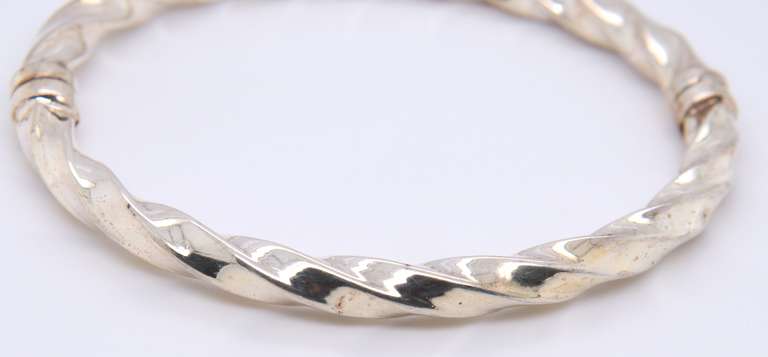 Vintage Sterling Silver Bangle
