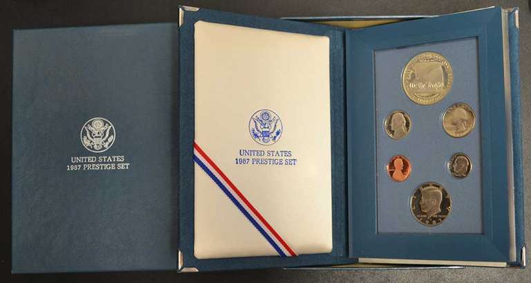 1987 United States Prestige Set OGP.