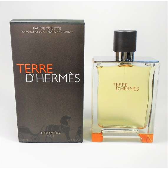 Terre D'hermes by Hermes EDT for Men Spray 6.7 oz / 200 ml New In Box.