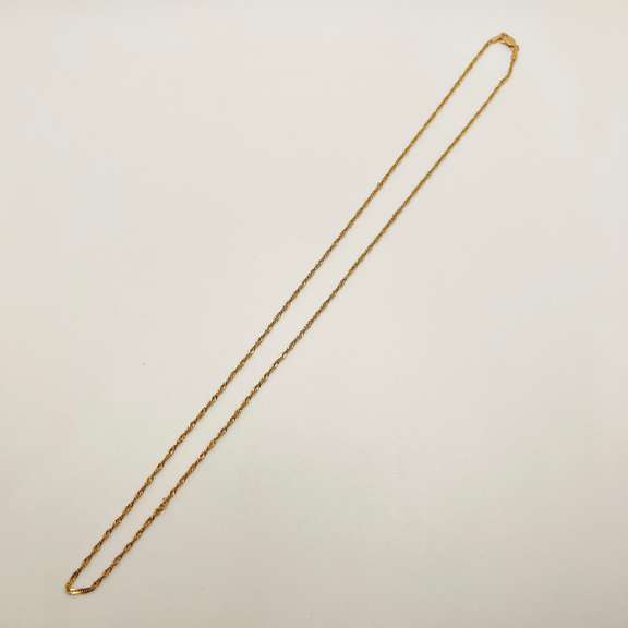 14kt Solid Yellow Gold Chain Necklace