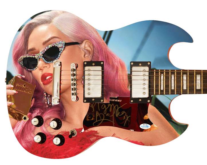 Iggy Azalea Autographed Signed Custom Graphics Photo Guitar