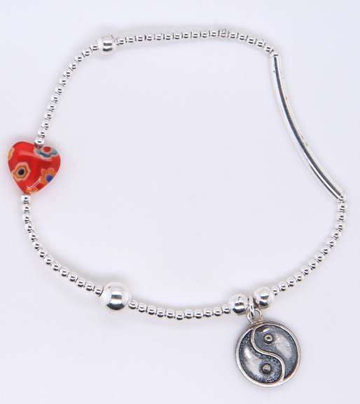 925 Sterling Silver Charm Bracelet