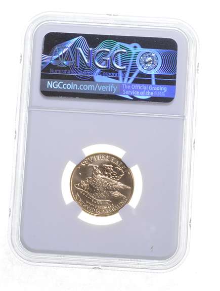 MS70 1995-W $5 XXVI Olympiad - Stadium Commemorative - Graded NGC