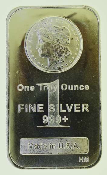 Morgan Silver Dollar 1oz .999 Fine Silver Bar In a Case