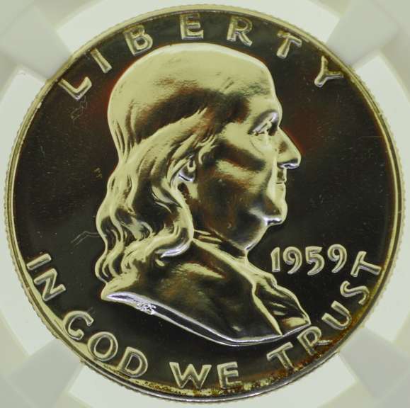 1959 Benjamin Franklin Half Dollar NGC PF67 50C US Coin