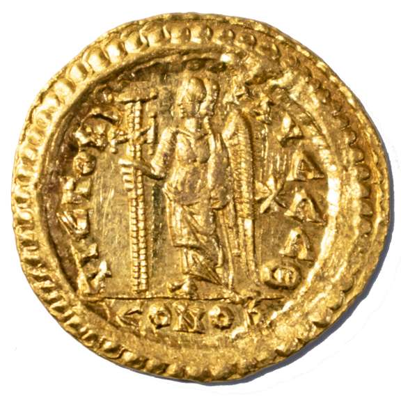 Leo 1 457-474 Gold Solidus of Constantinople