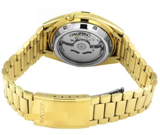 Seiko Gold Dial Automatic, New In Box.