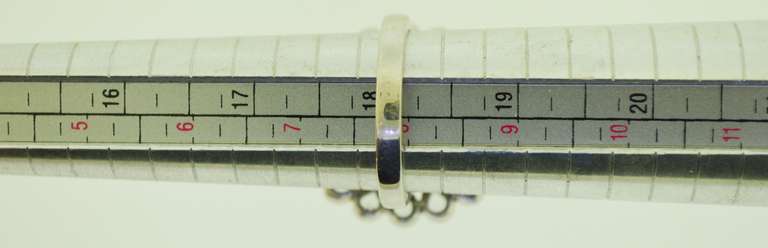 Sterling Silver Floral Ruby White Topaz Ring