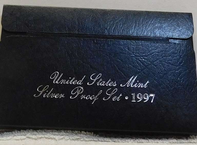 1997 Silver PROOF Set 90% OGP