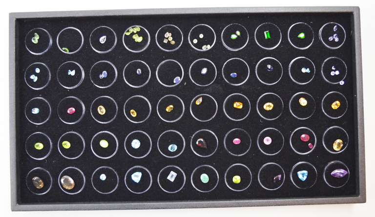 Loos Mixed Gemstone Tray Lot