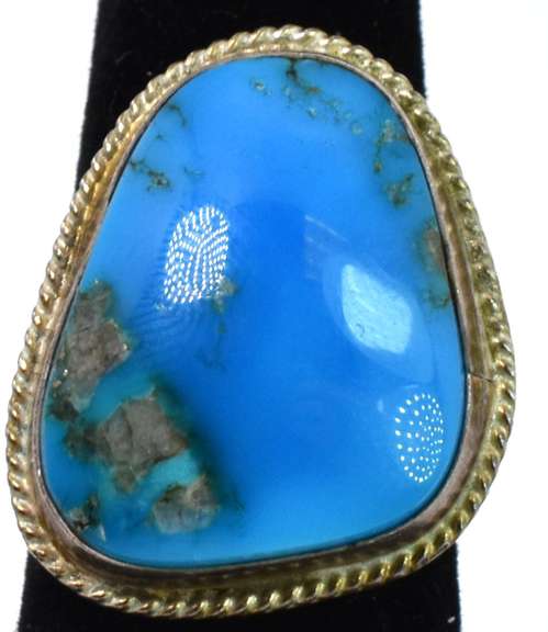 Handmade Sterling Silver Turquoise Ring