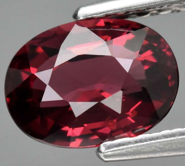 Ravishing 1.06ct rich violet pink Rhodolite Garnet