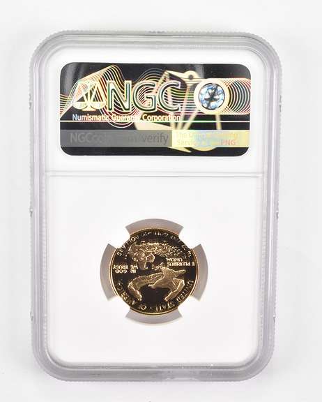 PF70 UCAM 1990-P $10 American Gold Eagle - Graded NGC