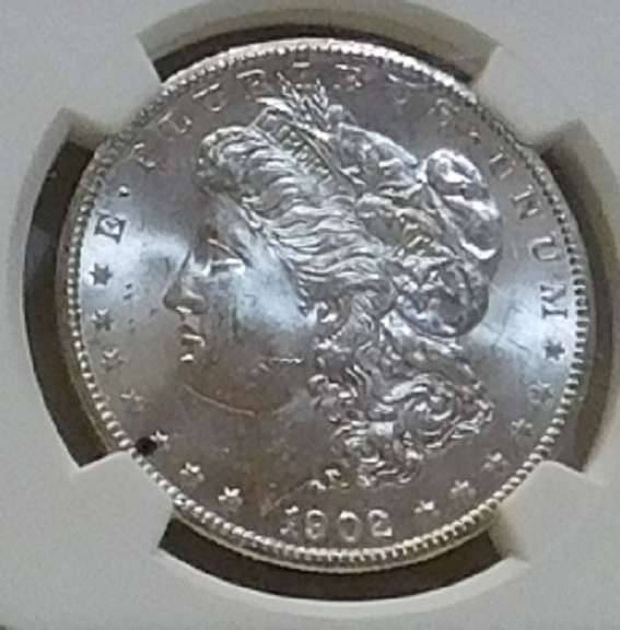 1902-O Morgan Dollar  NGC MS-63