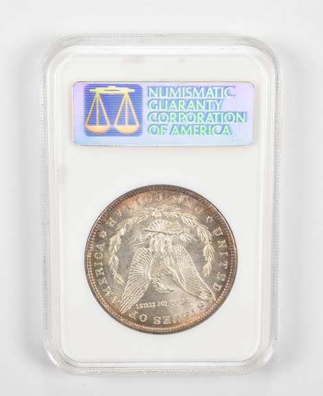 MS64 1898 Morgan Silver Dollar - Graded NGC